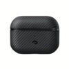 Pitaka รุ่น MagEZ Case - เคส Airpods Pro/Pro 2 - สี Black/Grey Twill