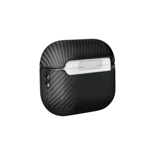 Pitaka รุ่น MagEZ Case - เคส Airpods Pro/Pro 2 - สี Black/Grey Twill - Image 2
