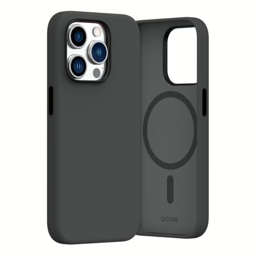 Araree รุ่น Typo Skin M - เคส iPhone 15 Pro - สี Black