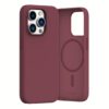 Araree รุ่น Typo Skin M - เคส iPhone 15 Pro - สี Deep Red