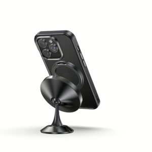 Casestudi รุ่น Mag+ - เคส iPhone 15 Pro - สี Black