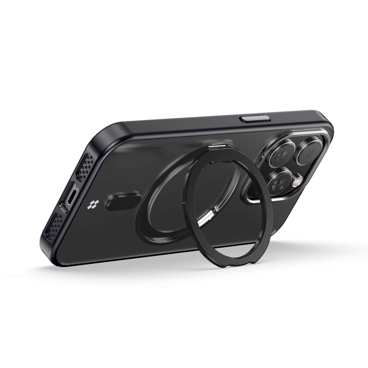 Casestudi รุ่น Mag+ - เคส iPhone 15 Pro - สี Black