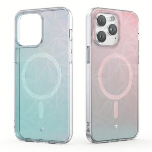 Casestudi รุ่น Gala (MagSafe) - เคส iPhone 15 Pro Max - สี Diamond (เปลี่ยนสีตามแสง)
