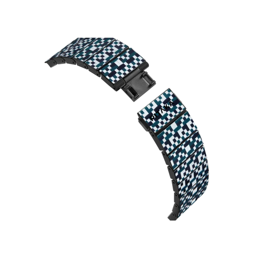 Pitaka รุ่น Dreamland Chroma Carbon Band - สายนาฬิกา Apple Watch Sizes 49/45/44/42/41/40/38mm - สี Mosaic