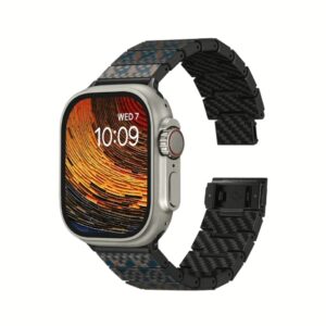 Pitaka รุ่น Dreamland ChromaCarbon Band - สายนาฬิกา Apple Watch Sizes 49/45/44/42/41/40/38mm - สี Stairs