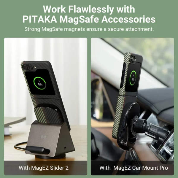 Pitaka รุ่น MagEZ Case 3 - เคส Galaxy Z Flip 5 - สี Overture