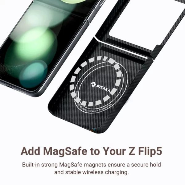 Pitaka รุ่น MagEZ Case 3 - เคส Galaxy Z Flip 5 - สี Rhapsody