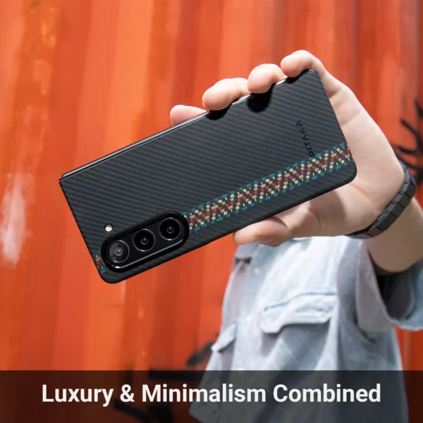 Pitaka รุ่น Air Case - เคส Galaxy Z Fold 5 - สี Rhapsody 13 Pitaka รุ่น Air Case - เคส Galaxy Z Fold 5 - สี Rhapsody