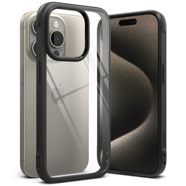 Ringke รุ่น Fusion Bold - เคส iPhone 15 Pro Max - สี Black 24 Ringke รุ่น Fusion Bold - เคส iPhone 15 Pro Max - สี Black