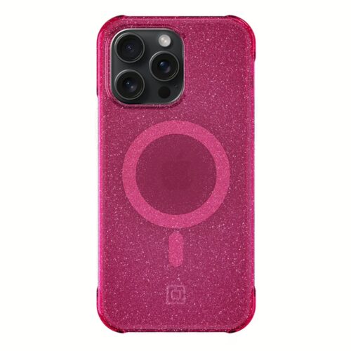 Incipio รุ่น Forme Protective for MagSafe - เคส iPhone 15 Pro Max - Pop Pink Glitter