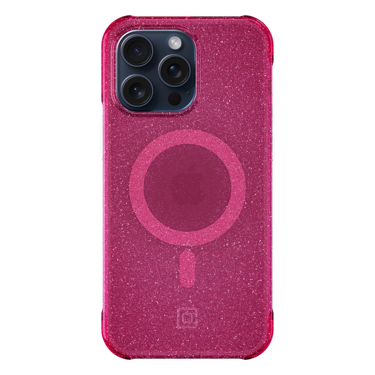 Incipio รุ่น Forme Protective for MagSafe - เคส iPhone 15 Pro Max - Pop Pink Glitter