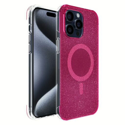 Incipio รุ่น Forme Protective for MagSafe - เคส iPhone 15 Pro Max - Pop Pink Glitter - Image 4