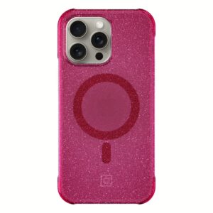 Incipio รุ่น Forme Protective for MagSafe - เคส iPhone 15 Pro Max - Pop Pink Glitter