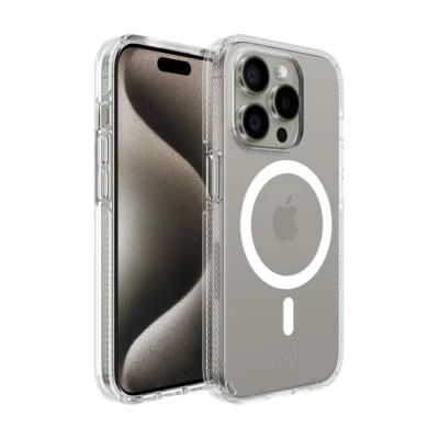 Incipio รุ่น Duo MagSafe - เคส iPhone 15 Pro - สี Clear