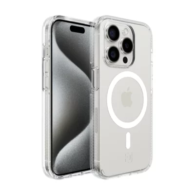 Incipio รุ่น Duo MagSafe - เคส iPhone 15 Pro - สี Clear