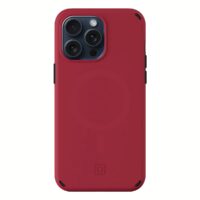 Incipio รุ่น Duo MagSafe - เคส iPhone 15 Pro Max - สี Crimson/Black