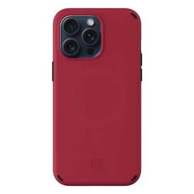 Incipio รุ่น Duo MagSafe - เคส iPhone 15 Pro Max - สี Crimson/Black