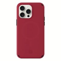 Incipio รุ่น Duo MagSafe - เคส iPhone 15 Pro Max - สี Crimson/Black