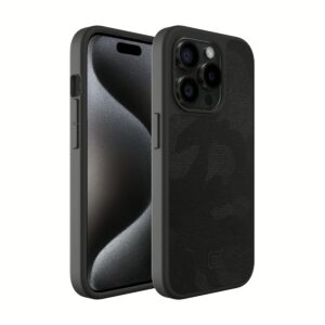 Incipio รุ่น cru. Protective for MagSafe - เคส iPhone 15 Pro - สี Black Camo