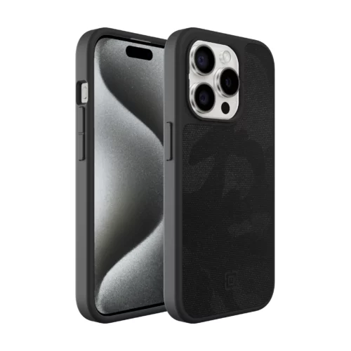 Incipio รุ่น cru. Protective for MagSafe - เคส iPhone 15 Pro - สี Black Camo