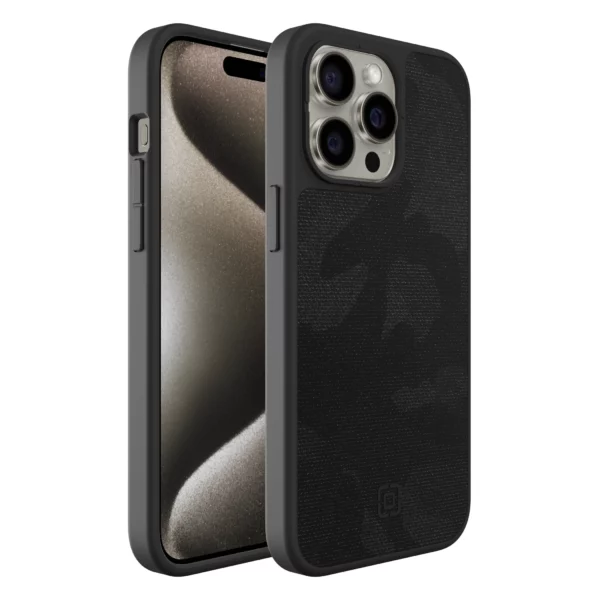 Incipio รุ่น cru. Protective for MagSafe - เคส iPhone 15 Pro Max - สี Black Camo