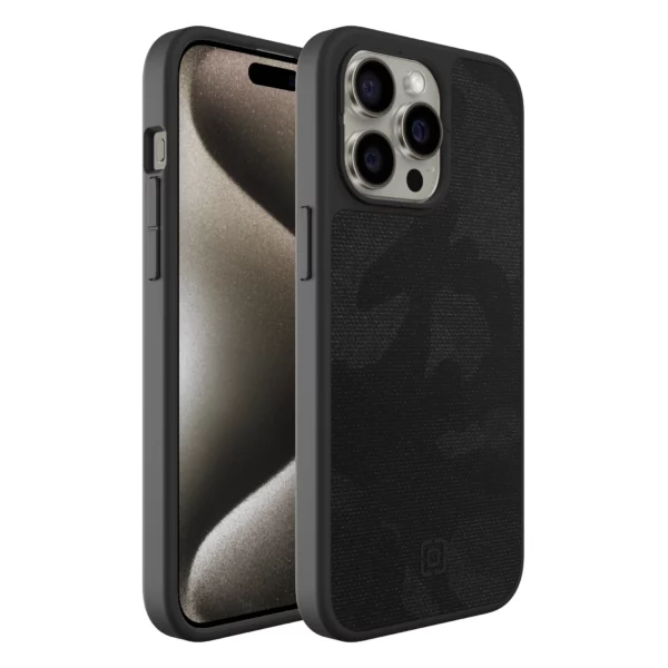 Incipio รุ่น cru. Protective for MagSafe - เคส iPhone 15 Pro Max - สี Black Camo 19 Incipio รุ่น cru. Protective for MagSafe - เคส iPhone 15 Pro Max - สี Black Camo