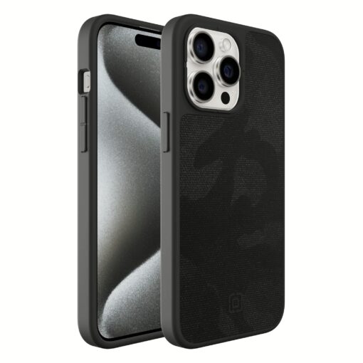 Incipio รุ่น cru. Protective for MagSafe - เคส iPhone 15 Pro Max - สี Black Camo - Image 8