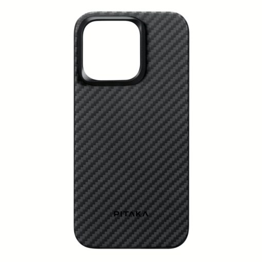 Pitaka รุ่น MagEZ Case 4 (1500D) - เคส iPhone15 Pro - สี Black/Grey Twill - Image 4