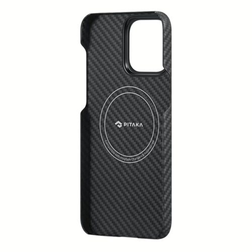 Pitaka รุ่น MagEZ Case 4 (1500D) - เคส iPhone15 Pro - สี Black/Grey Twill - Image 5