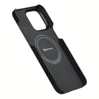 Pitaka รุ่น MagEZ Case 4 (1500D) - เคส iPhone15 Pro - สี Black/Grey Twill
