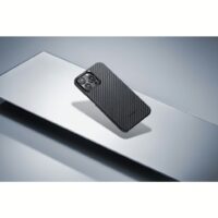 Pitaka รุ่น MagEZ Case 4 (1500D) - เคส iPhone15 Pro - สี Black/Grey Twill