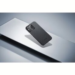 Pitaka รุ่น MagEZ Case 4 (1500D) - เคส iPhone15 Pro - สี Black/Grey Twill