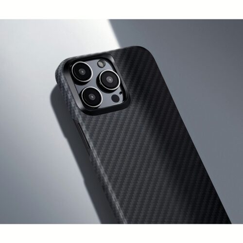Pitaka รุ่น MagEZ Case 4 (1500D) - เคส iPhone15 Pro - สี Black/Grey Twill - Image 10