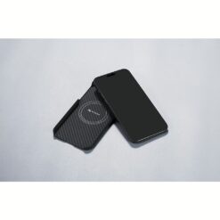 Pitaka รุ่น MagEZ Case 4 (1500D) - เคส iPhone15 Pro - สี Black/Grey Twill