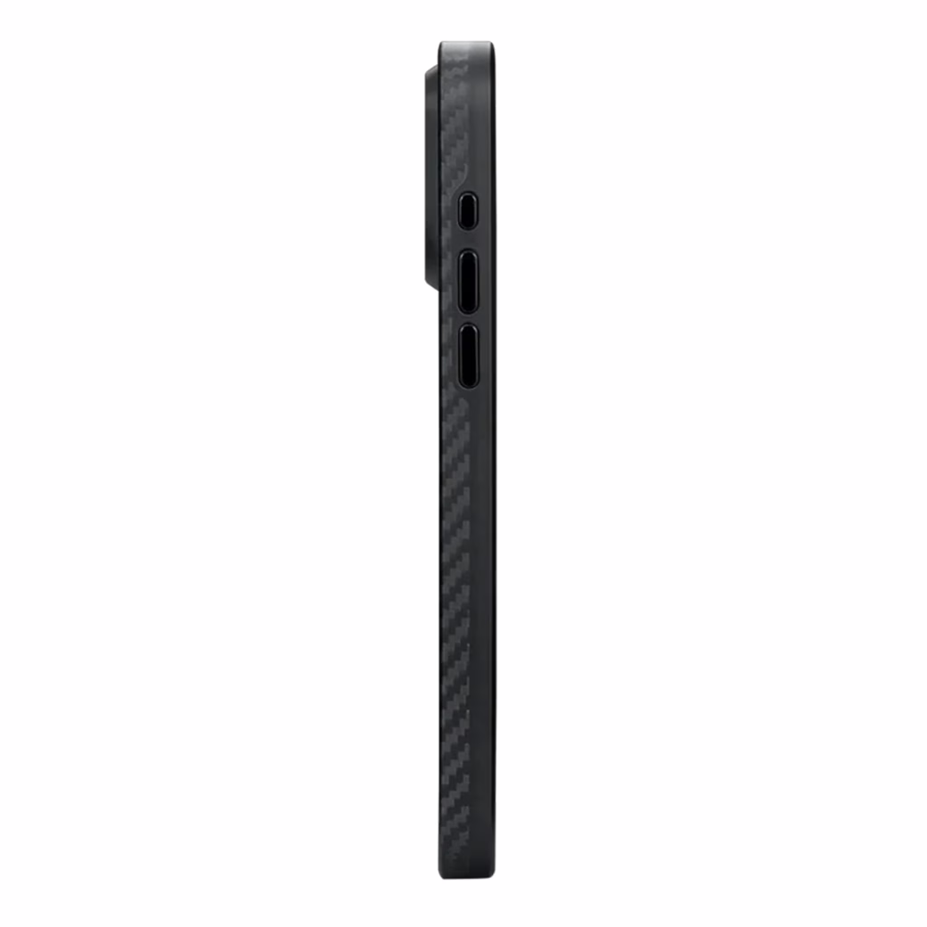 Pitaka รุ่น MagEZ Case Pro 4 (1500D) - เคส iPhone 15 Pro Max - สี Black/Grey Twill