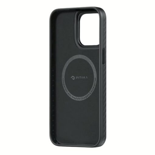Pitaka รุ่น MagEZ Case Pro 4 (1500D) - เคส iPhone15 Pro - สี Black/Grey Twill - Image 6