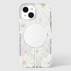 Kate Spade รุ่น Protective Case with MagSafe - เคส iPhone 15 - สี Classic Peony
