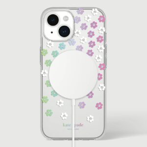 Kate Spade รุ่น Protective Case with MagSafe - เคส iPhone 15 - สี Scattered Flowers