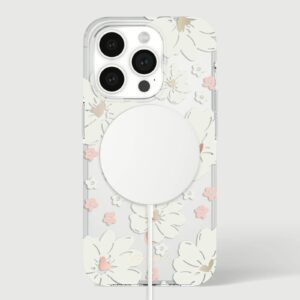 Kate Spade รุ่น Protective Case with MagSafe - เคส iPhone 15 Pro - สี Classic Peony 13 Kate Spade รุ่น Protective Case with MagSafe - เคส iPhone 15 Pro - สี Classic Peony