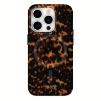 Kate Spade รุ่น Protective Case with MagSafe - เคส iPhone 15 Pro - สี Transparent Tortoise