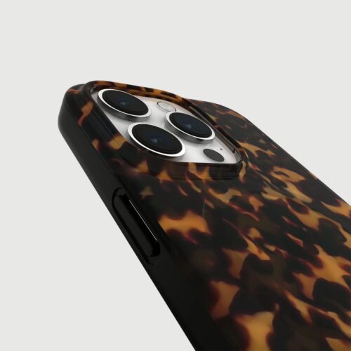 Kate Spade รุ่น Protective Case with MagSafe - เคส iPhone 15 Pro - สี Transparent Tortoise - Image 3
