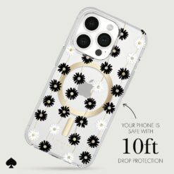 Kate Spade รุ่น Protective Case with MagSafe - เคส iPhone 15 Pro - สี Daisy Chain