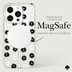 Kate Spade รุ่น Protective Case with MagSafe - เคส iPhone 15 Pro - สี Daisy Chain