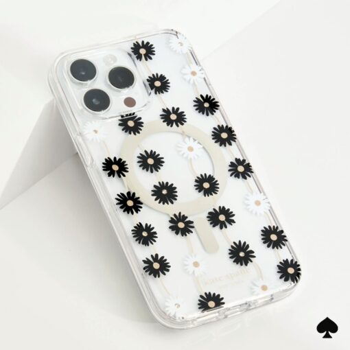 Kate Spade รุ่น Protective Case with MagSafe - เคส iPhone 15 Pro - สี Daisy Chain - Image 9