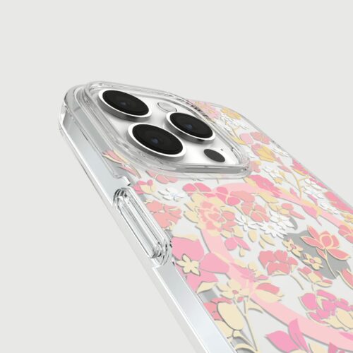 Kate Spade รุ่น Protective Case with MagSafe - เคส iPhone 15 Pro - สี Flowerbed Pink Ombre - Image 3
