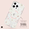 Kate Spade รุ่น Protective Case with MagSafe - เคส iPhone 15 Pro Max - สี Classic Peony