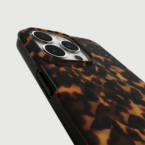 Kate Spade รุ่น Protective Case with MagSafe - เคส iPhone 15 Pro Max - สี Transparent Tortoise - Image 3