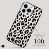 Kate Spade รุ่น Protective Case with MagSafe - เคส iPhone 15 Pro Max - สี City Leopard Black