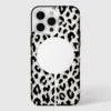 Kate Spade รุ่น Protective Case with MagSafe - เคส iPhone 15 Pro Max - สี City Leopard Black