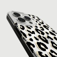 Kate Spade รุ่น Protective Case with MagSafe - เคส iPhone 15 Pro Max - สี City Leopard Black